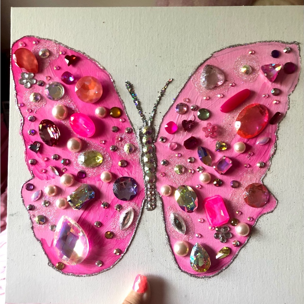 Gem 💎 Pink Butterfly 🦋 #1